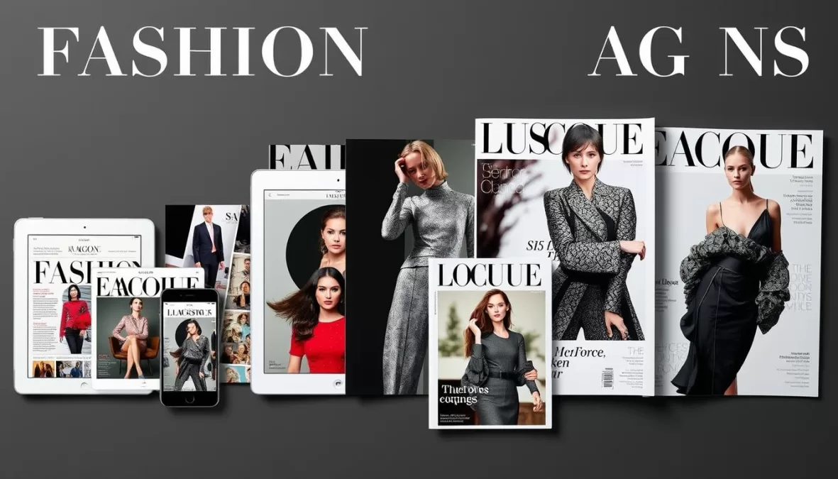 Evolution of fashion magazines from print to digital platforms in 2025