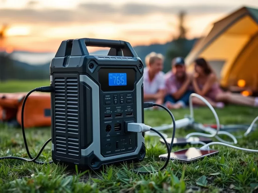 High-capacity portable power station being used during outdoor activities, representing one of the Top 10 Products People Spent the Most Money on in 2025