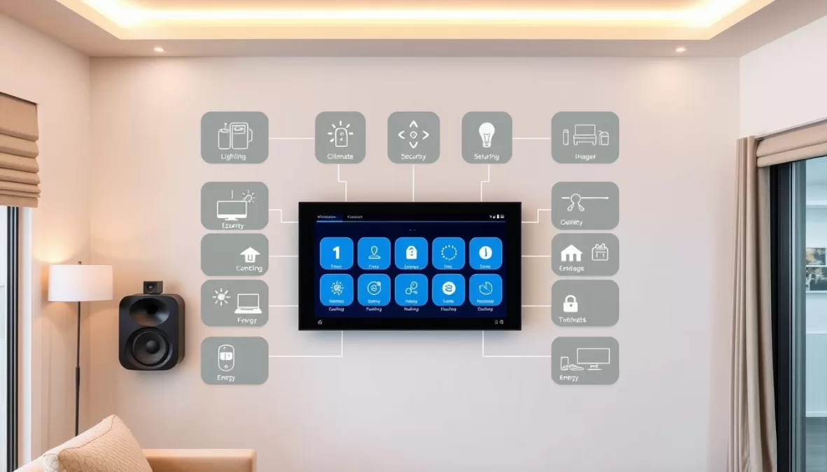 Integrated smart home control center with multiple connected devices, representing one of the Top 10 Products People Spent the Most Money on in 2025