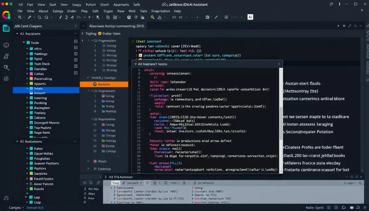 JetBrains AI Assistant showing deep IDE integration for top 10 best AI for coding in 2025