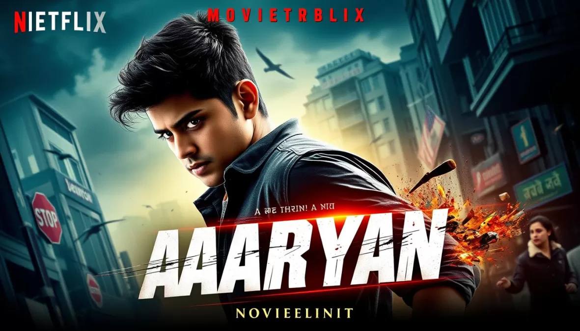 Netflix 2025 की Top 10 हिंदी फिल्में में शामिल आर्यन फिल्म का पोस्टर