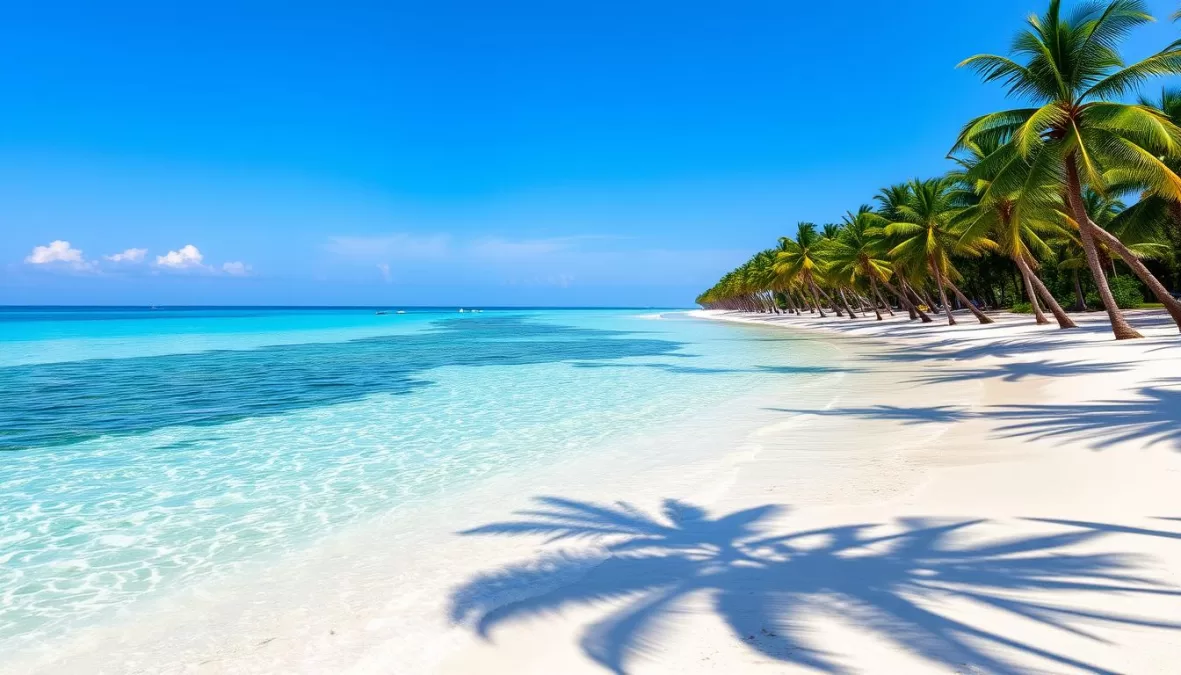 Radhanagar Beach on Havelock Island in the Andamans with white sand and turquoise waters, one of the top travel destinations in India for 2026
