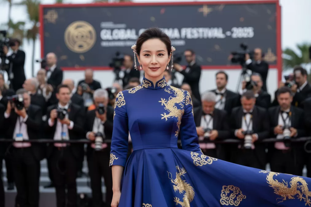 Tang Wei at an international film festival in 2025