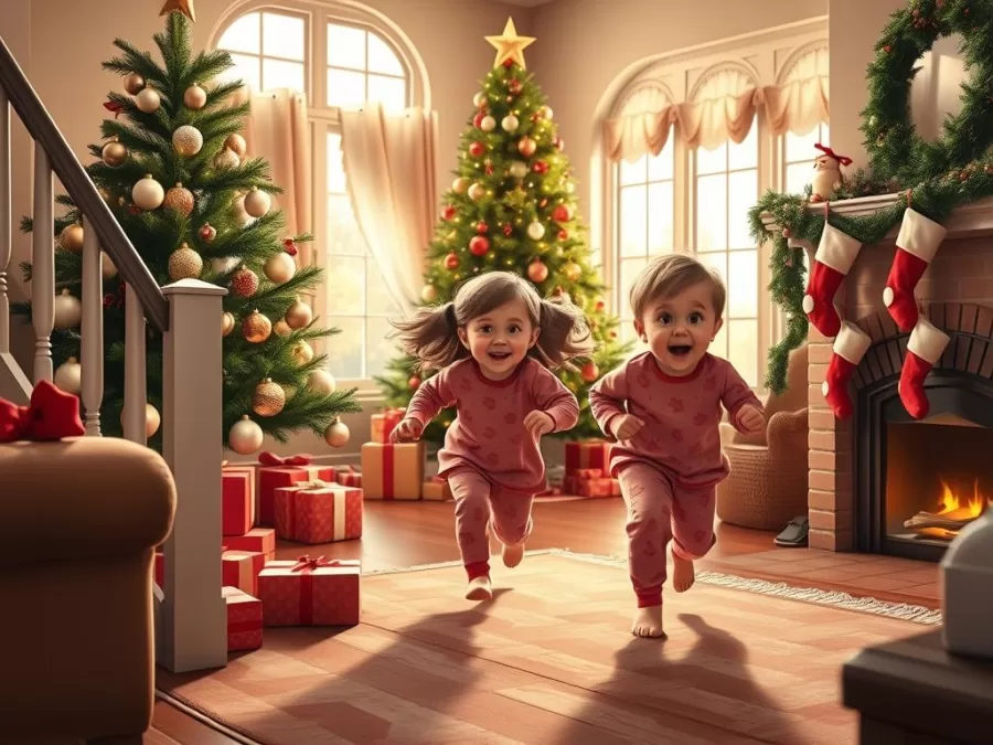 The Wonder Tots performing Christmas Morning Surprise from top 10 new Christmas songs 2025 for kids