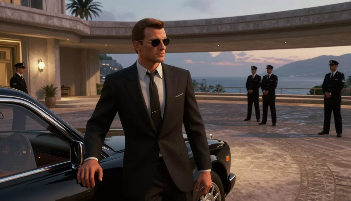 007 First Light showing a young James Bond in a stealth mission
