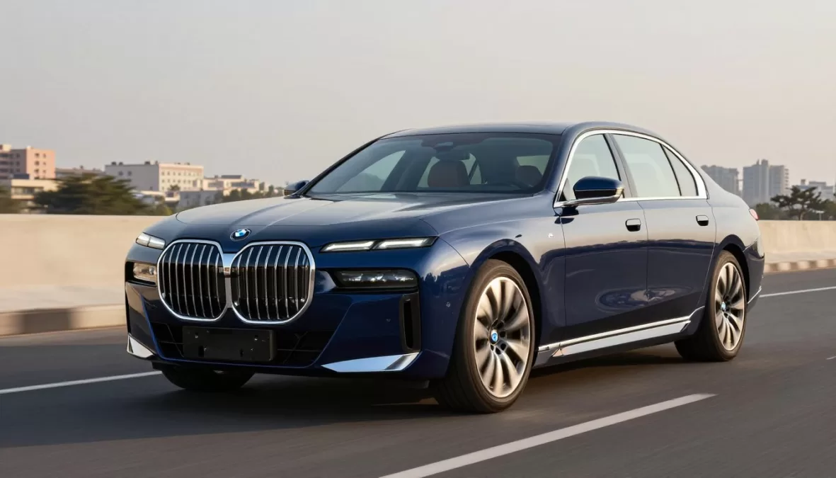 2026 BMW i7 electric luxury sedan for Indian market