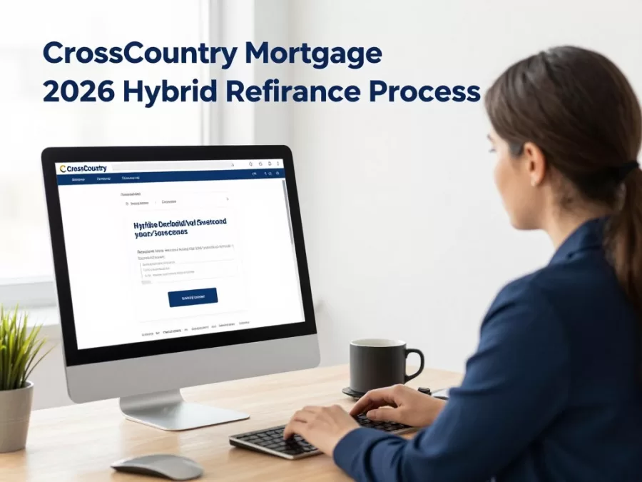 CrossCountry Mortgage's hybrid digital-human refinance process for 2026