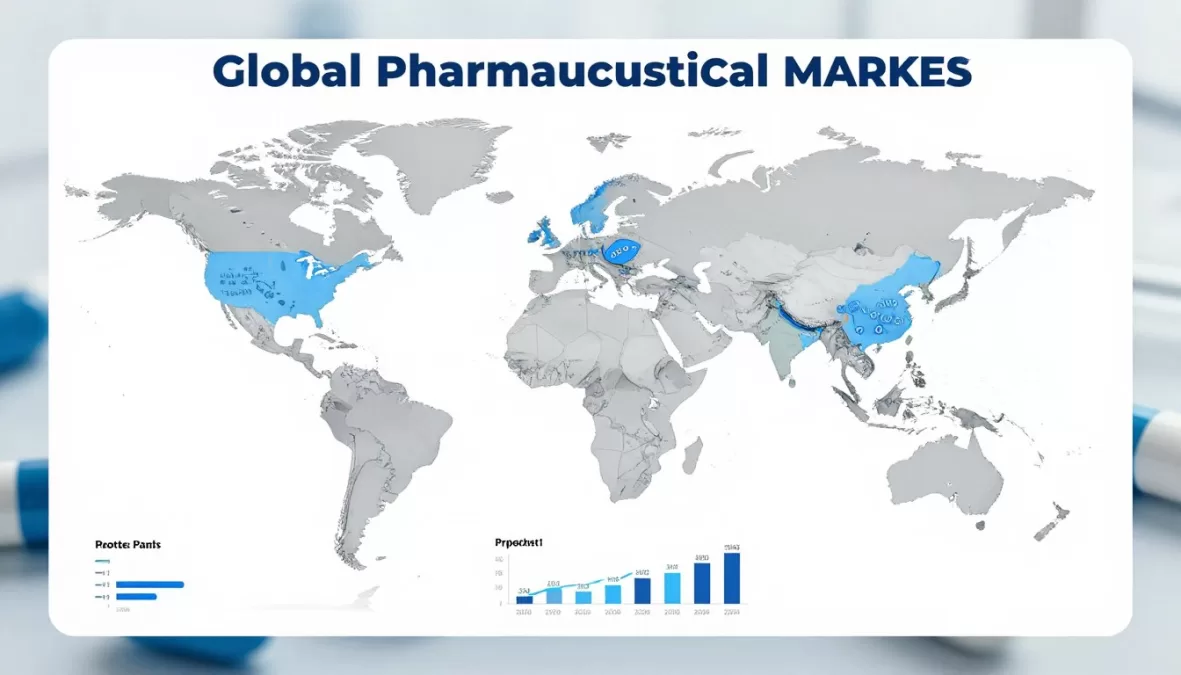 Global pharmaceutical market evolution showing top 10 pharmaceutical companies in world 2026