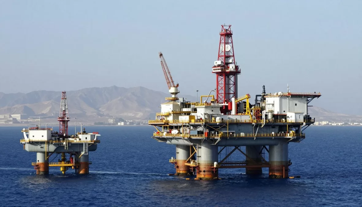 Iran's South Pars/North Dome oil and gas field in the Persian Gulf