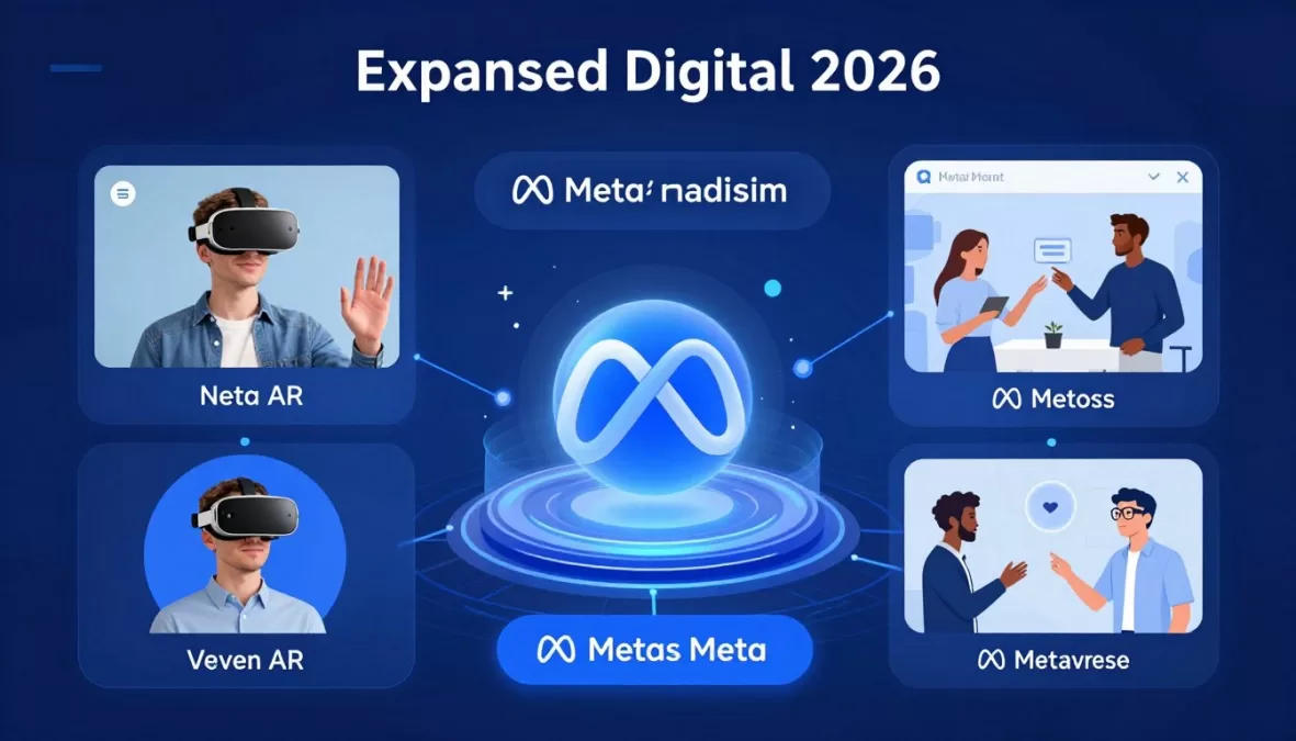 Meta's expanded metaverse and social media ecosystem, positioning it among the most valuable companies in the world 2026