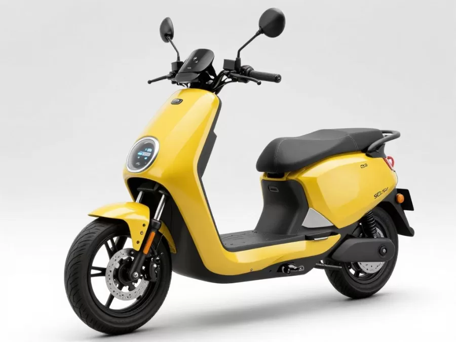Ola Roadster electric bike in vibrant colors