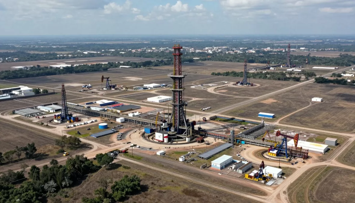 Orinoco Belt oil field in Venezuela, home to the world's largest proven oil reserves