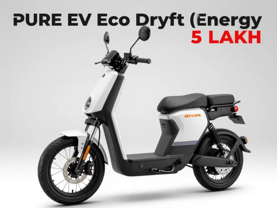 PURE EV Eco Dryft electric bike with sleek design