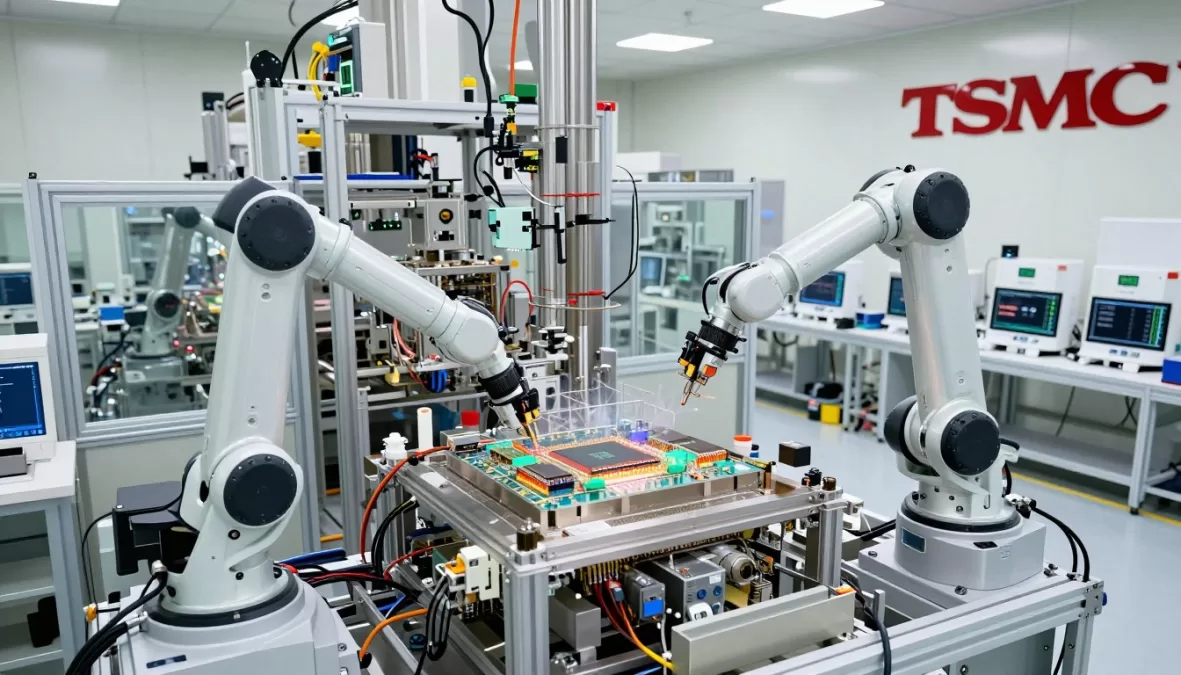 TSMC's advanced semiconductor manufacturing facilities, making it one of the most valuable companies in the world 2026
