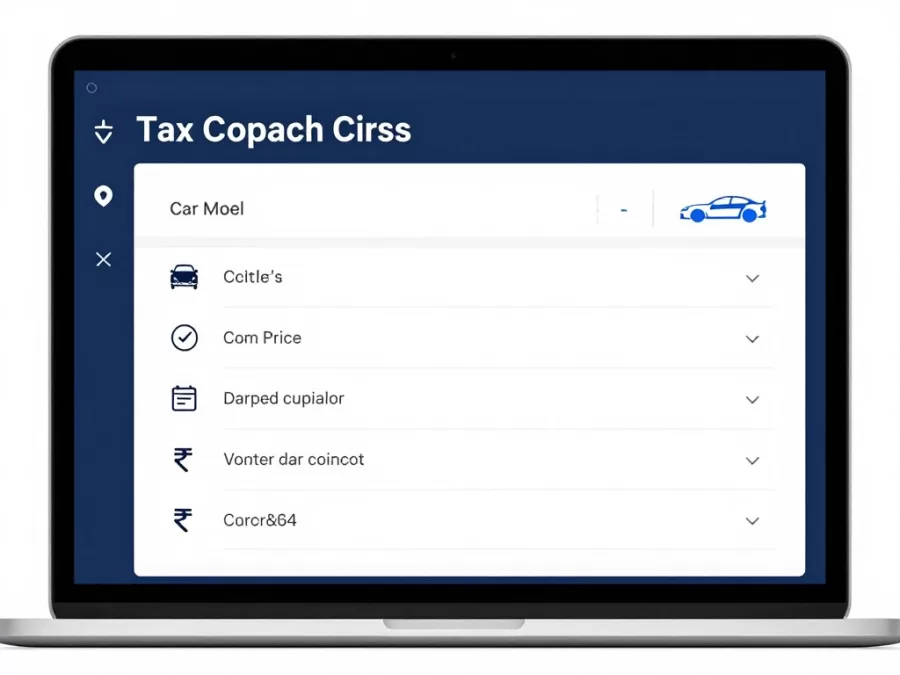 Tax calculator tool for European cars in India 2026