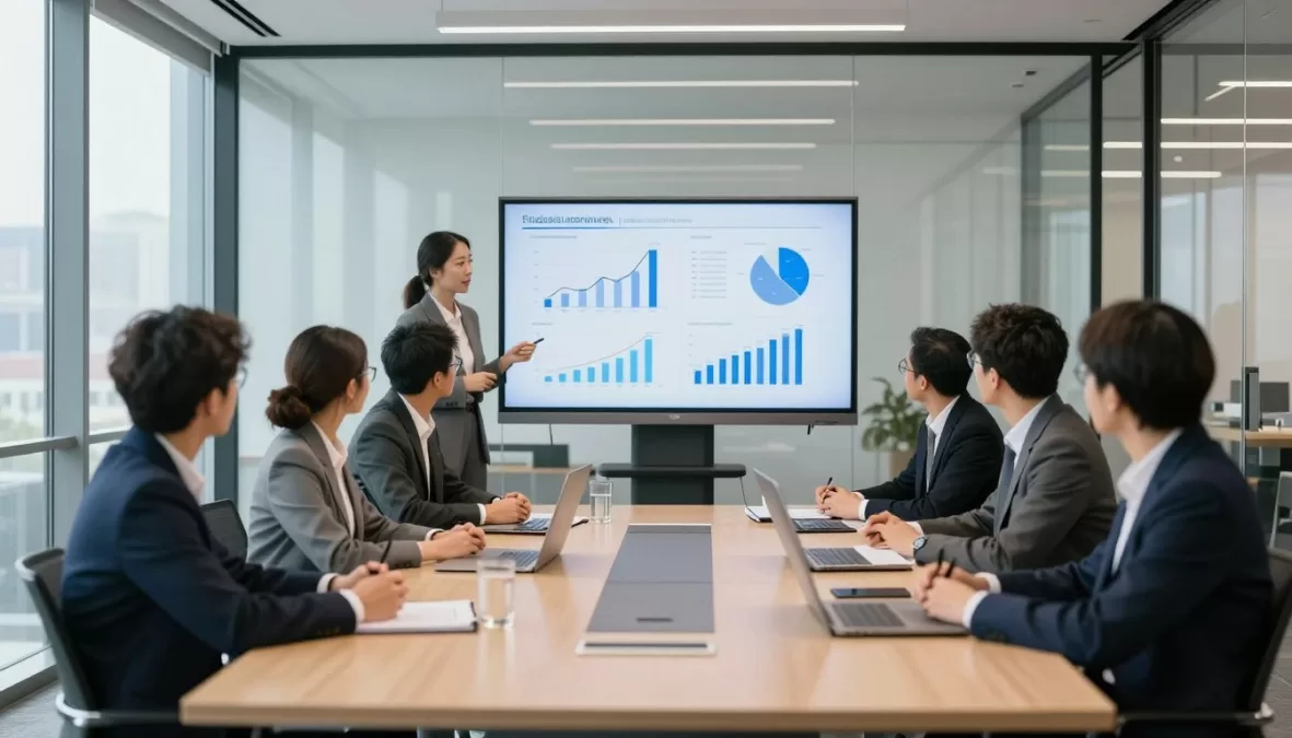 Business administration meeting showing most in-demand bachelor's degrees 2026 management careers