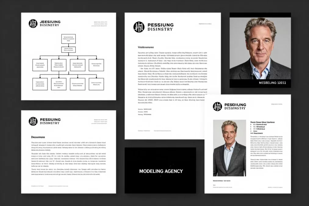 Documents revealing Epstein's modeling agency front operation