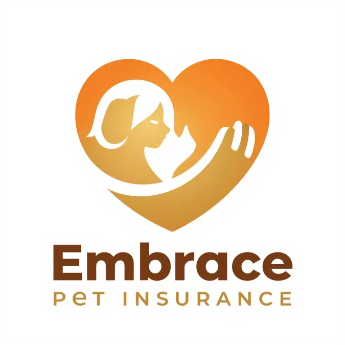 Embrace Pet Insurance logo showing customer satisfaction for top pet insurance companies 2026