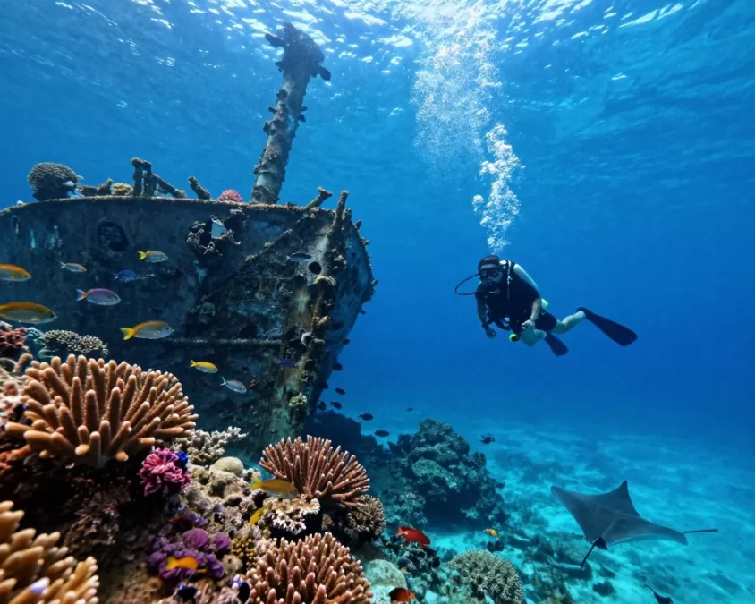 GTA VI underwater exploration scene