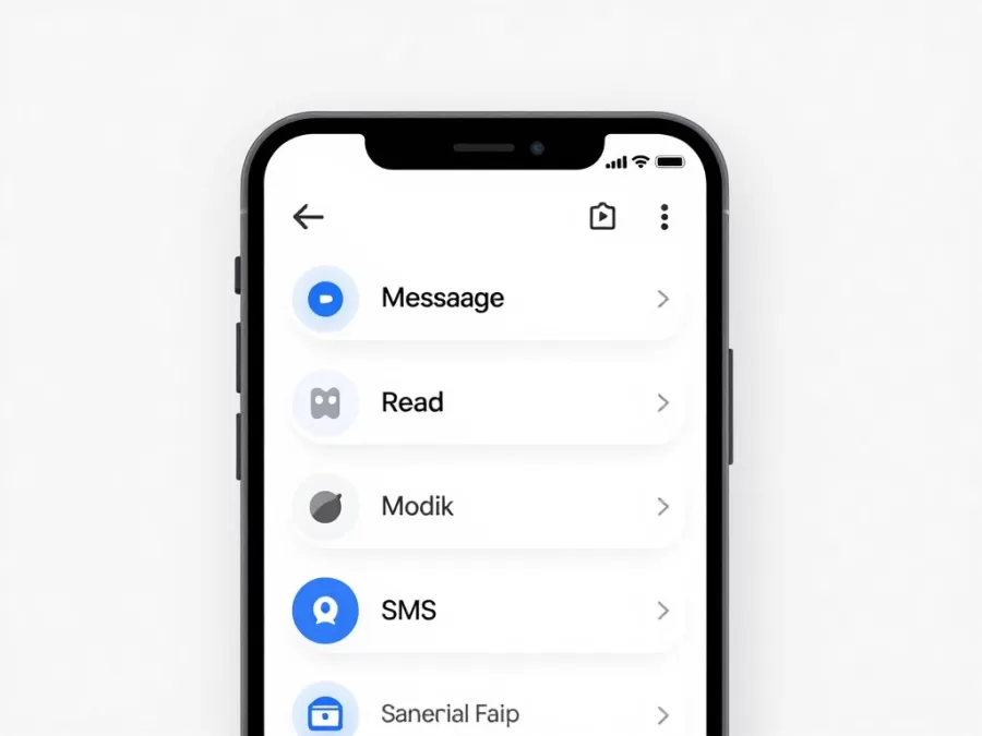 Google Messages interface showing RCS features and cross-platform messaging