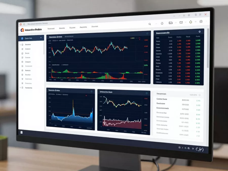 Interactive Brokers trading platform interface