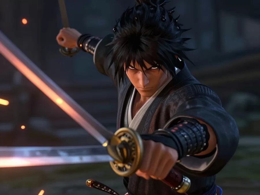 Nioh 3 character performing deflect mechanic against enemy attack