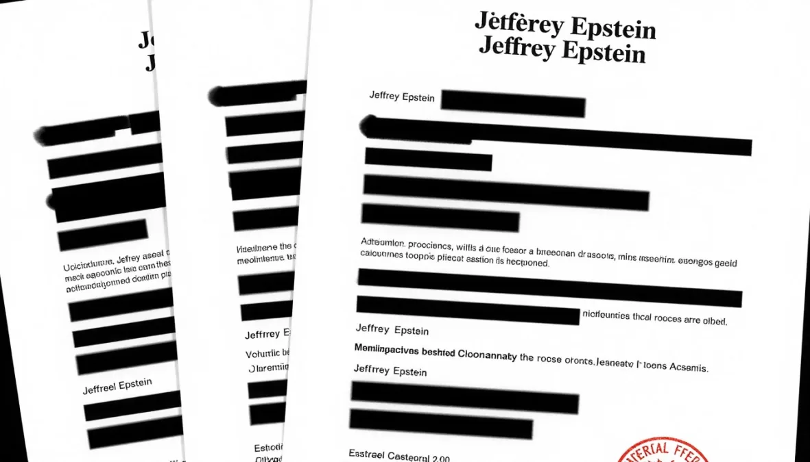 Redacted intelligence agency documents linking to Epstein