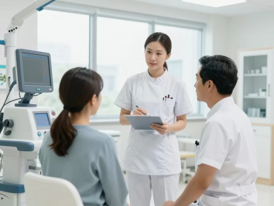 Registered nurse with patient demonstrating most in-demand bachelor's degrees 2026 healthcare careers