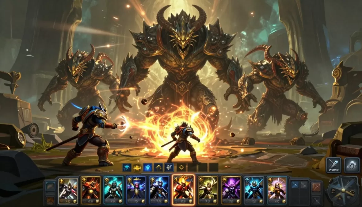 Slay the Spire II boss encounter with visual effects