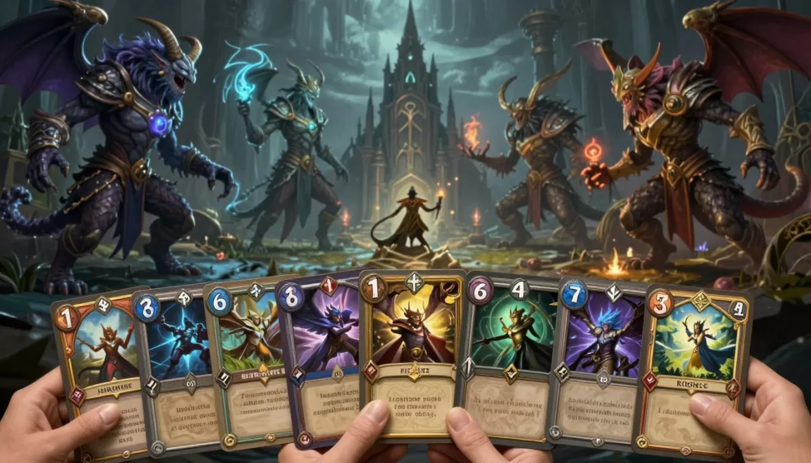 Slay the Spire II showing card battle interface