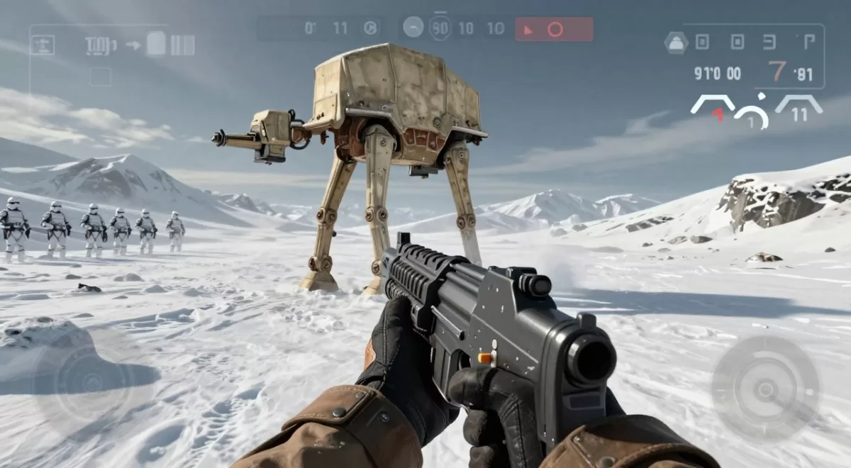 Star Wars Zero Company first-person combat on Hoth