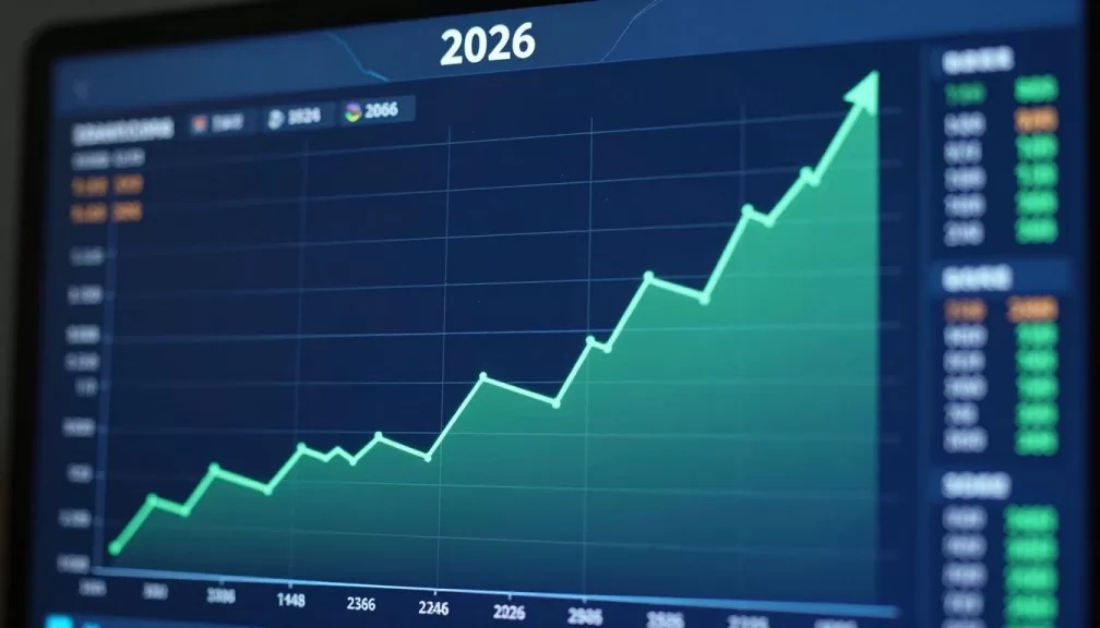 top stocks 2026 market analysis with growth charts