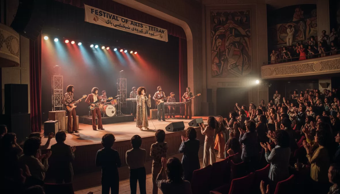 1970s Iranian entertainment and music industry