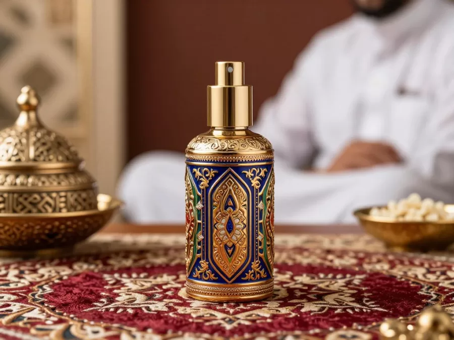 Ajmal Dahn Al Oudh Moattaq traditional oud perfume oil bottle