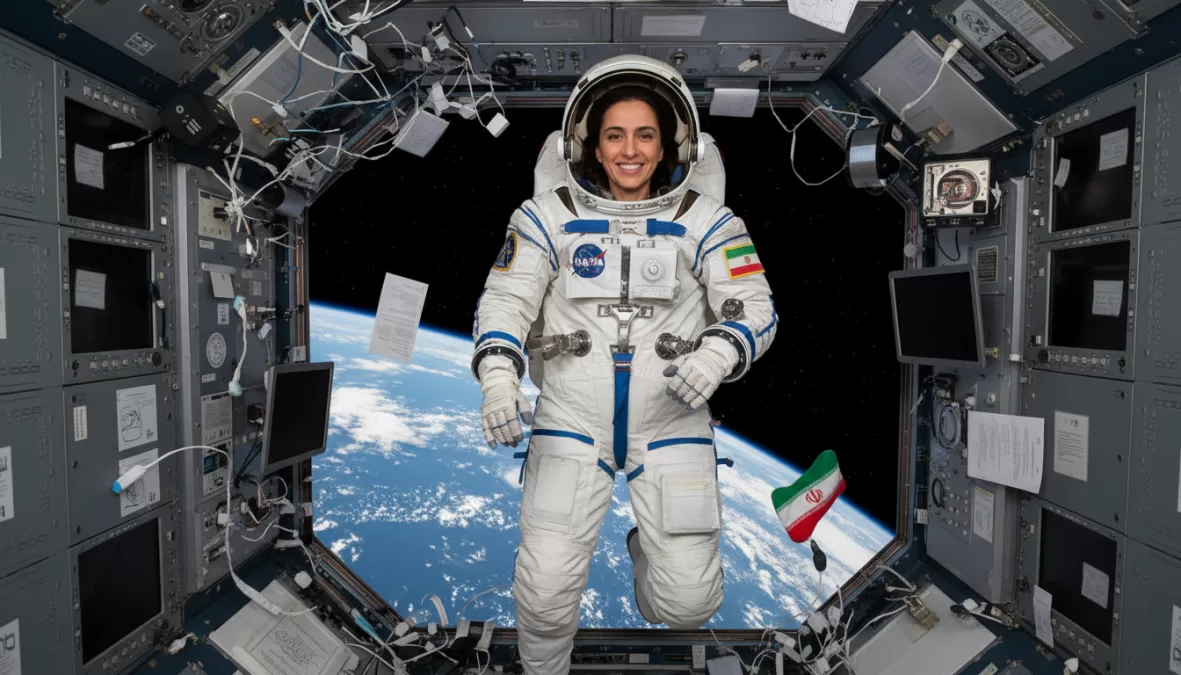 Anousheh Ansari, first Iranian woman in space