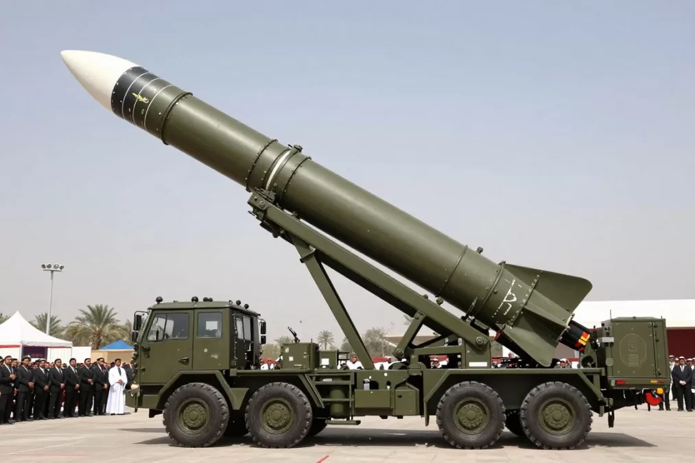 Emad guided ballistic missile with precision strike capability
