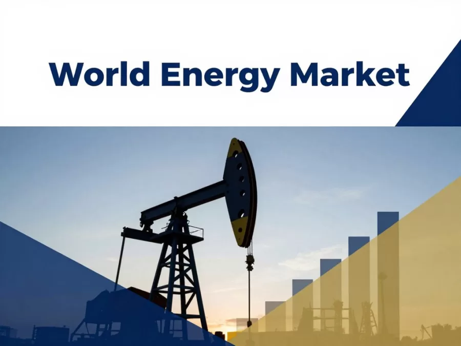 Energy market analysis report cover showing top 10 oil exporting countries data