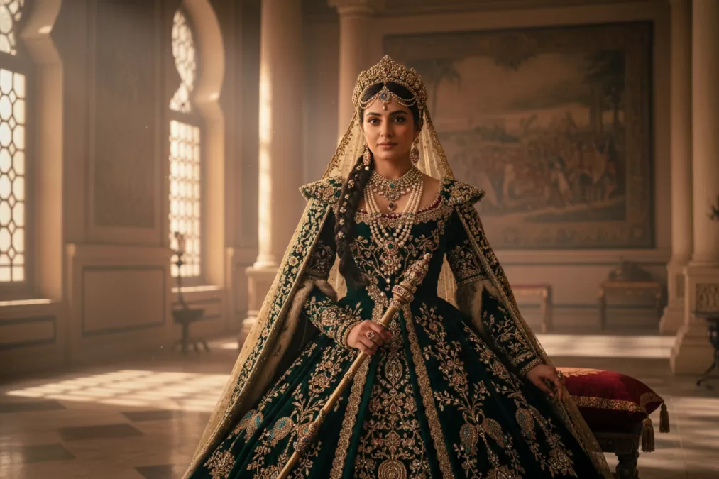 Fatima Sana Shaikh in period film costume