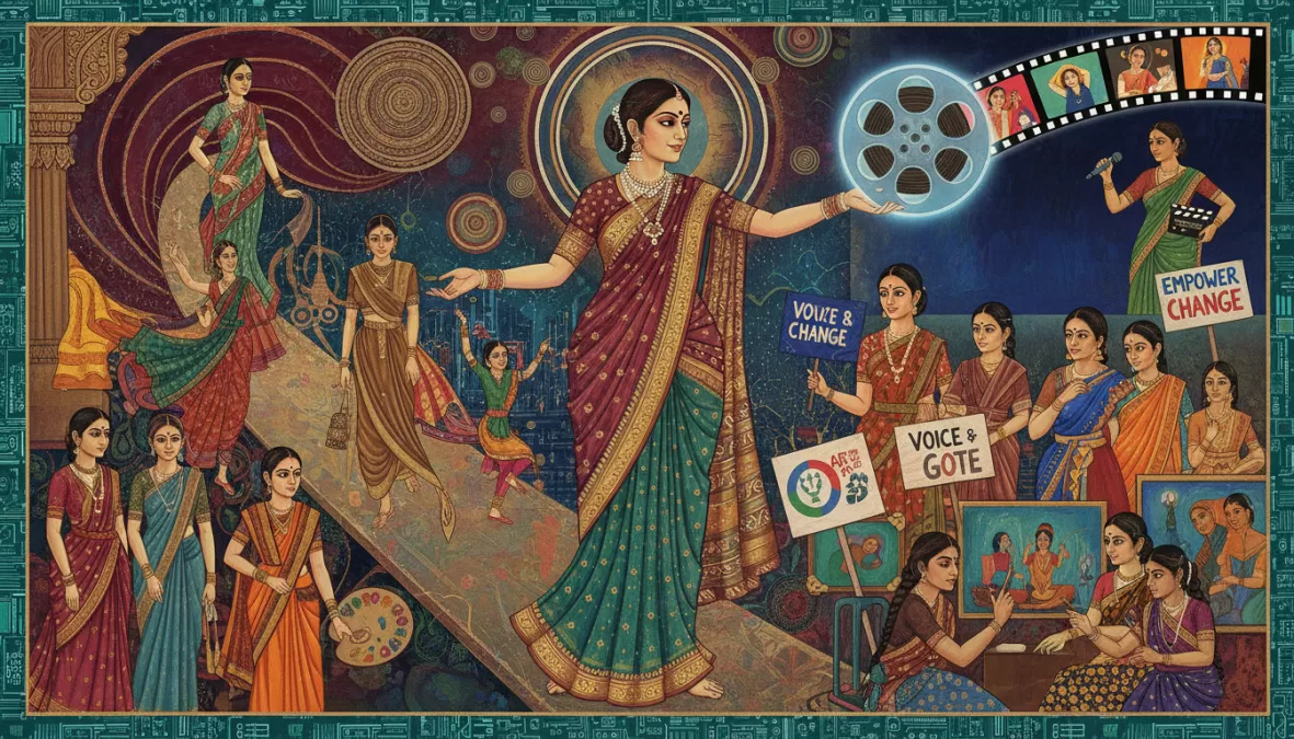 Indian women influencing culture and society