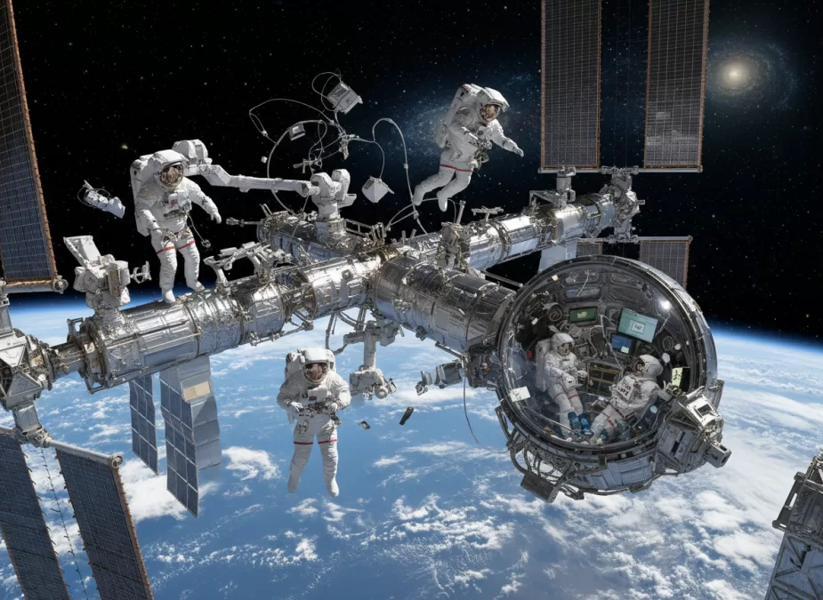 International Space Station and space exploration