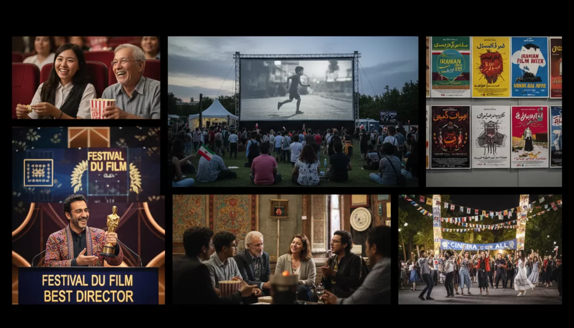 Iranian cinema global recognition montage