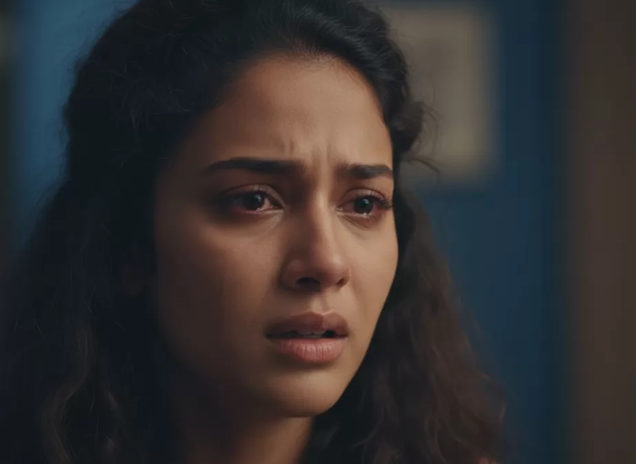 Mrunal Thakur emotional dramatic scene