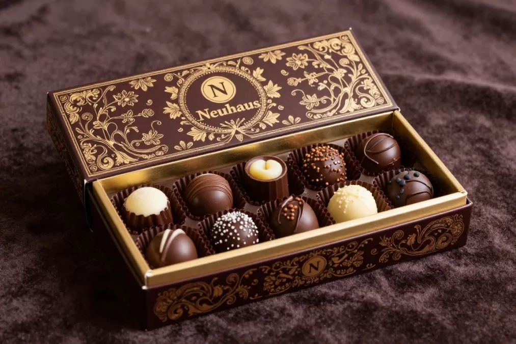 Neuhaus Belgian pralines in luxury box