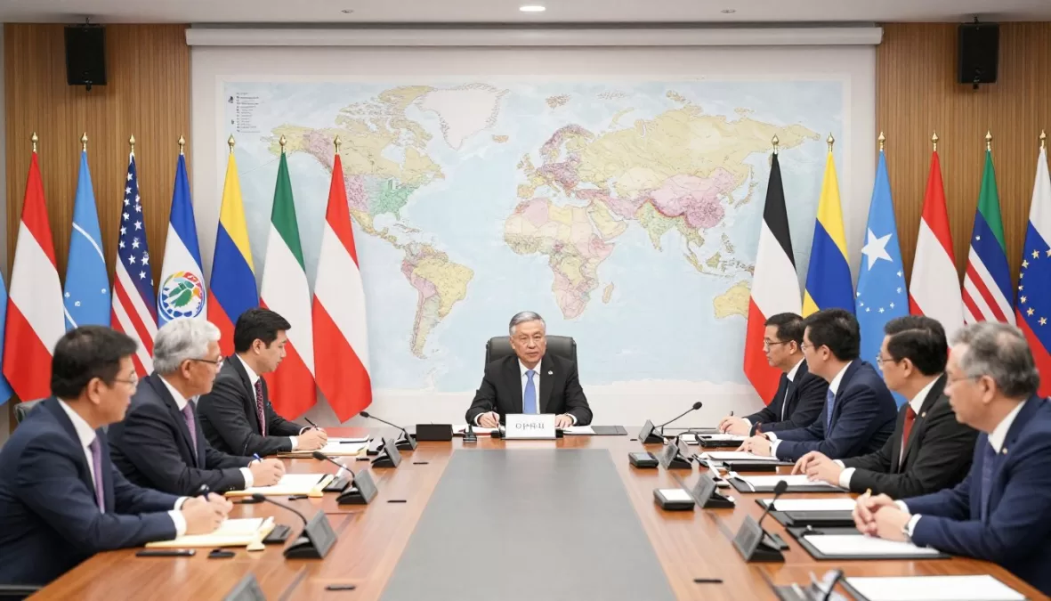 OPEC member countries and crude oil production coordination policies