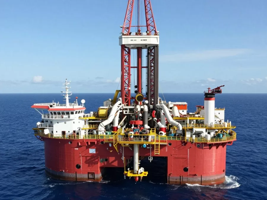 Offshore deep water drilling technology accessing oil reserves