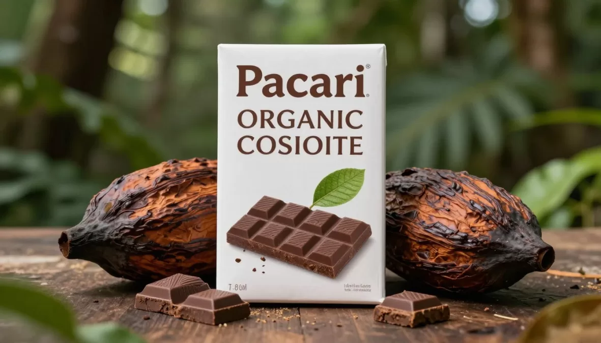 Pacari organic chocolate bars with Ecuadorian cacao