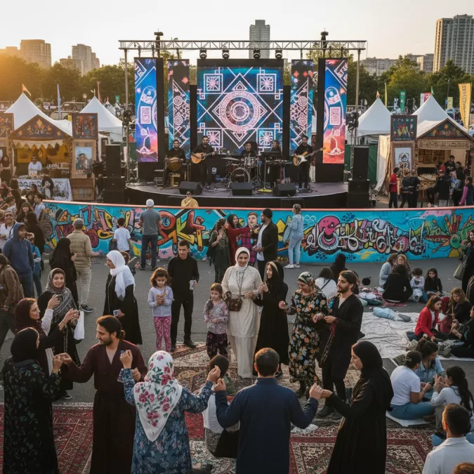 Persian cultural heritage celebration