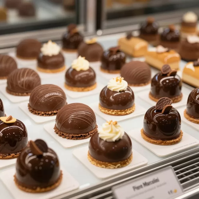 Pierre Marcolini chocolate pastries and desserts