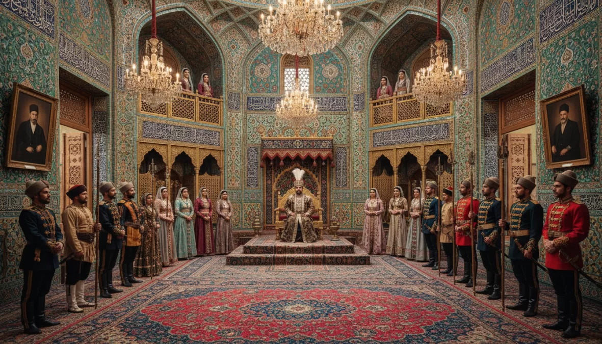 Qajar dynasty court life and royal ceremonies