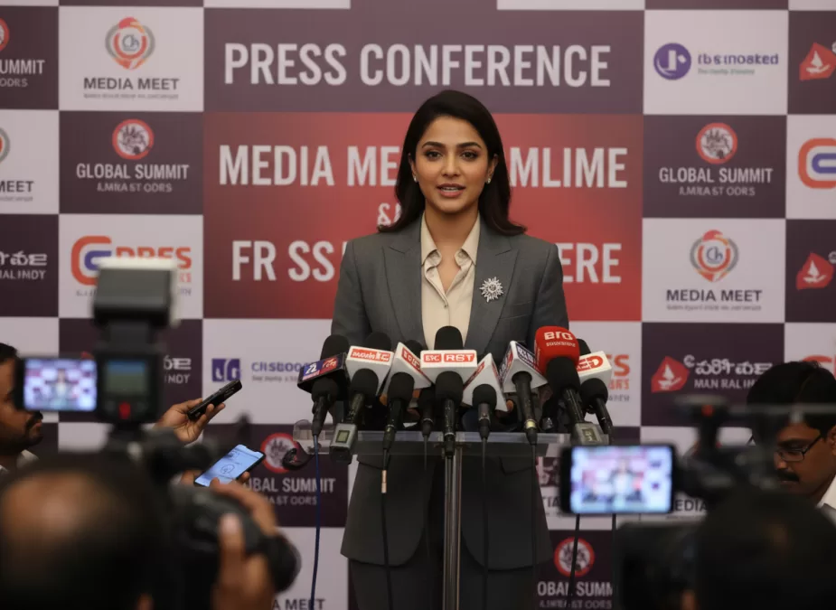 Rakul Preet Singh at multilingual press conference